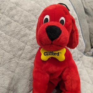Kohl's Cares Clifford the Big Red Dog Plush 12" Embroidered Eyes Stuffed Animal